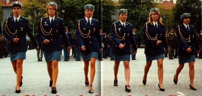 Как выглядит девушка-солдат в разных странах мира. Women_mil_37