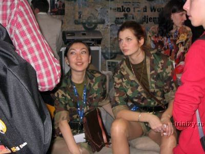 Как выглядит девушка-солдат в разных странах мира. Women_mil_56