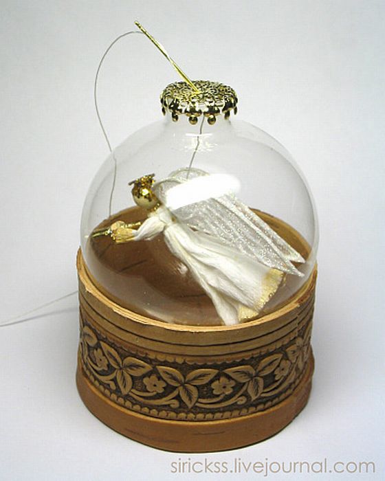 Прекрасный ангел в стеклянном шаре (мастер-класс в фотографиях)) 18273